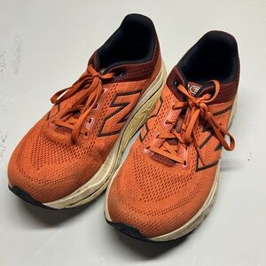 New Balance Men's Vibrant Orange Athletic Shoes